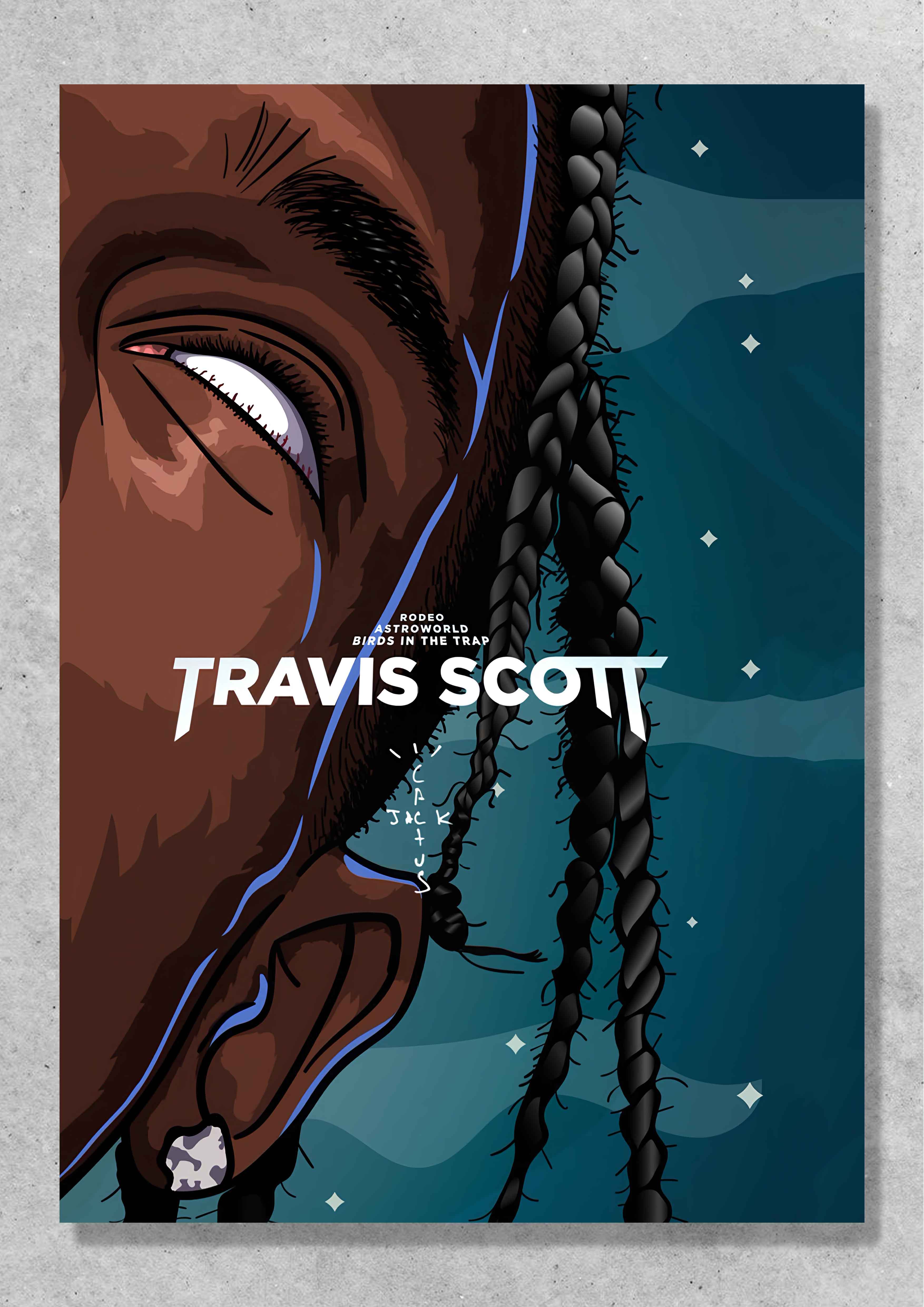 Travis Scott | Rapper poster