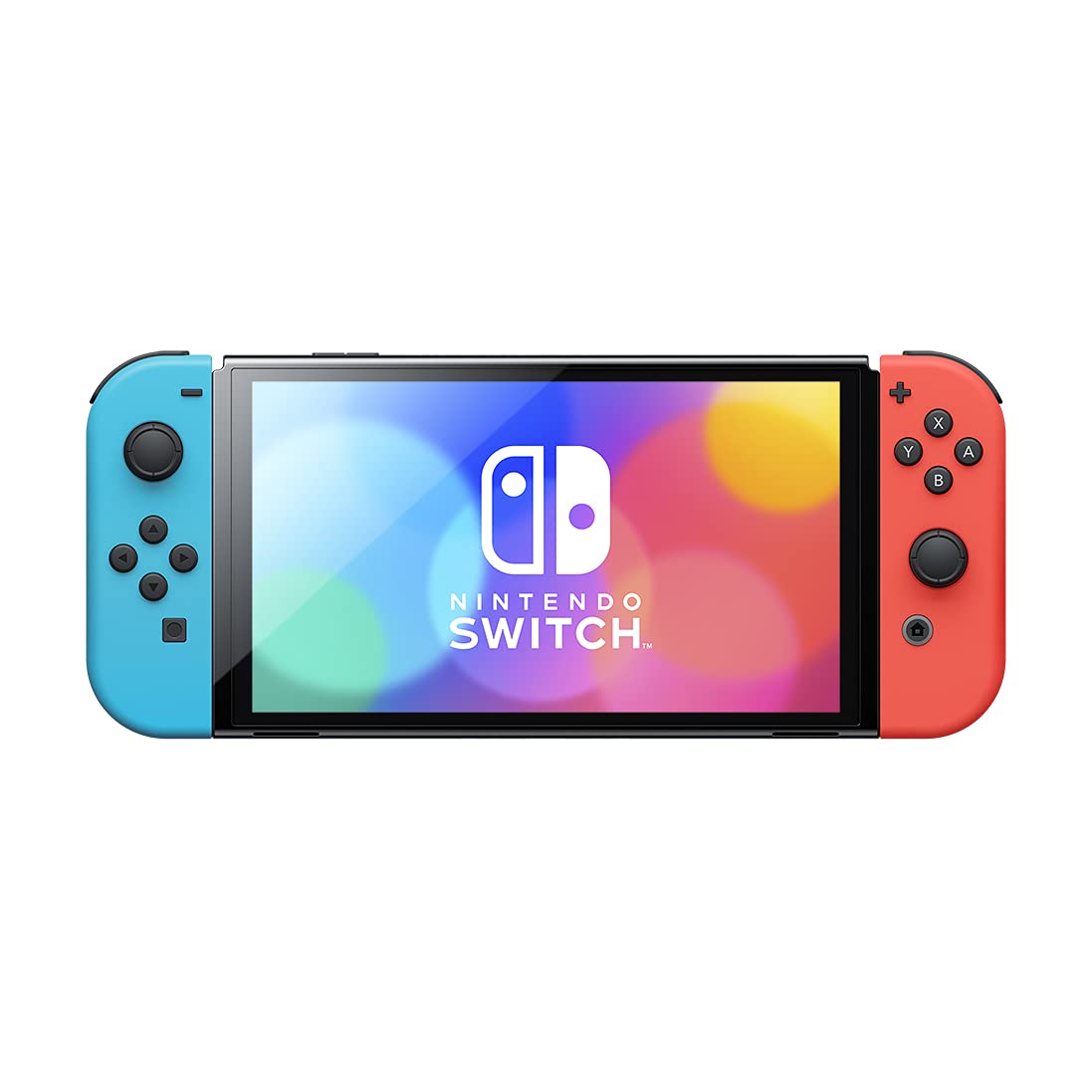 open box NINTENDO Switch Oled | 15+ Best Games Bundle | 128 GB external(64+128) | Neon Blue & Red Edition