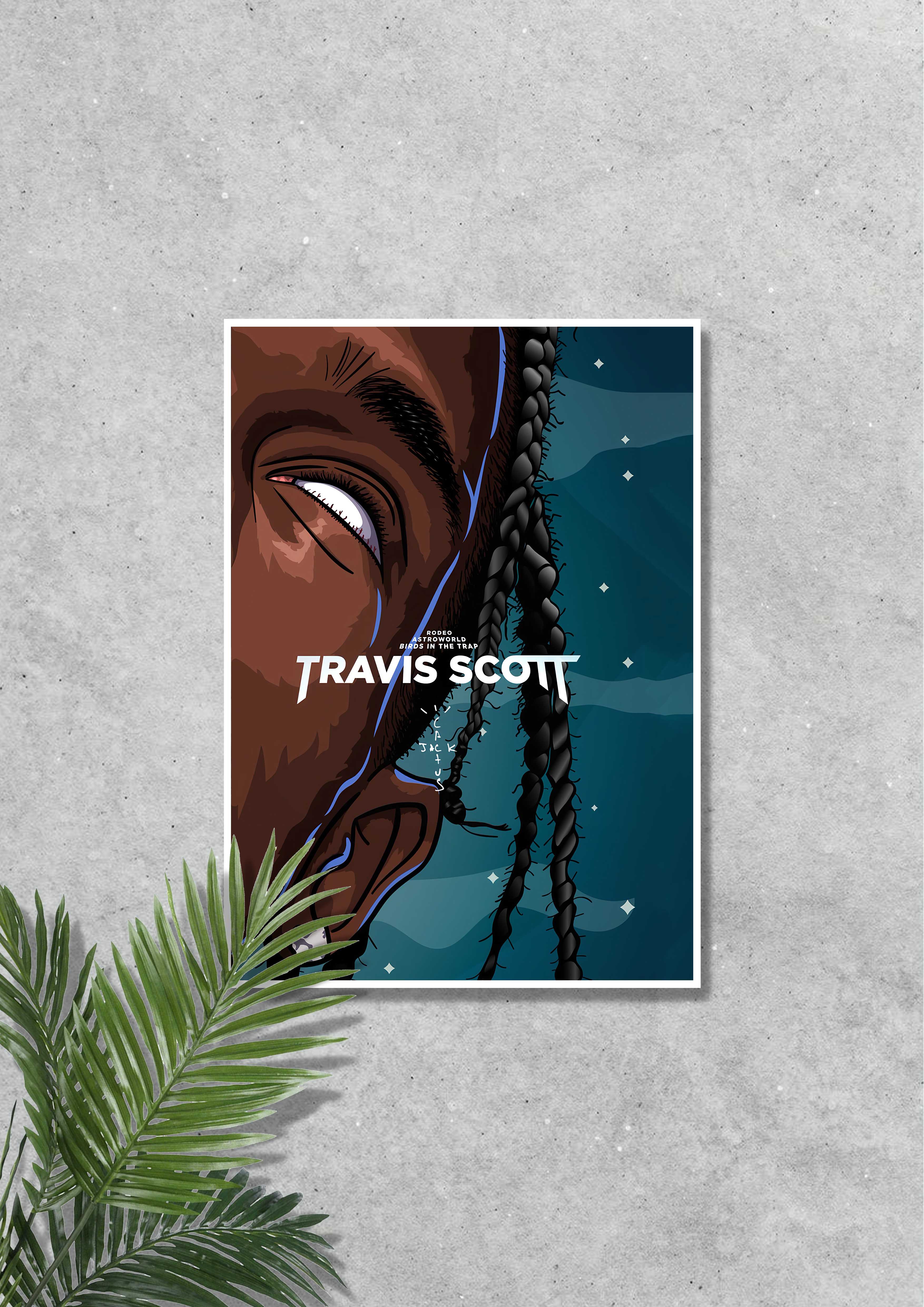 Travis Scott | Rapper poster