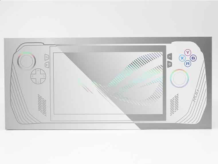 ASUS ROG Ally Handheld Gaming Console (17.78cm (7")/120Hz/AMD Ryzen Z1 Extreme Processor/16GB/512GB SSD/Windows 11 Home/White) RC71L-NH001W