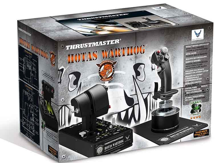 Thrustmaster HOTAS Warthog Flight Stick & Throttle (OPEN BOX) – PC
